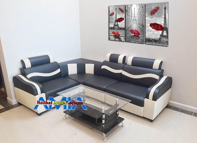 Mua bàn ghế sofa da góc giá rẻ tại AmiA SFD 030 - AmiA - Hệ thống ...