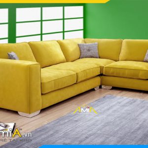 Mẫu ghế sofa góc chữ L đẹp hiện đại mã AmiA 20231